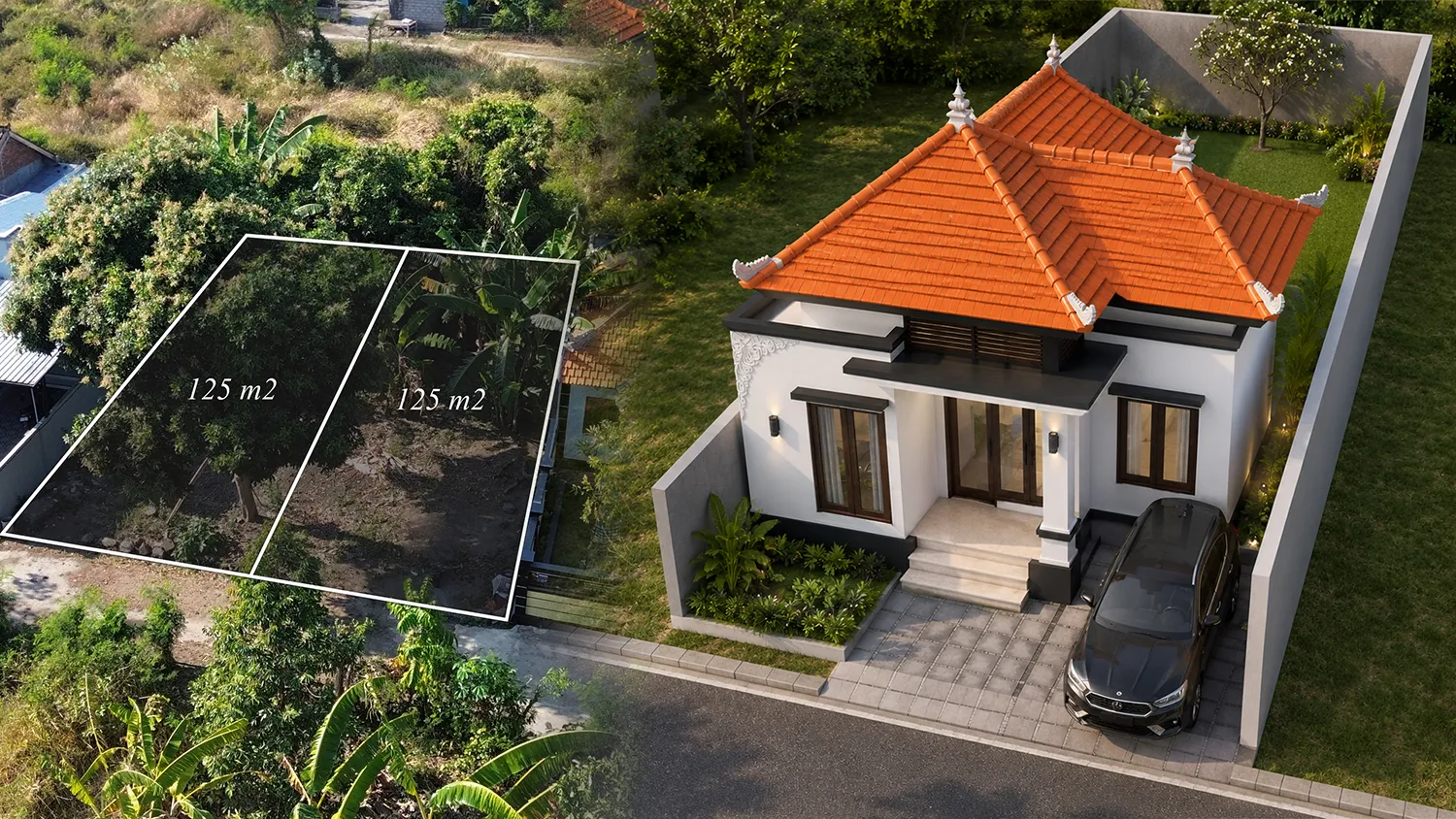 [indent] Rumah Full Finishing Luas Tanah 125 m2 di Area Penarukan