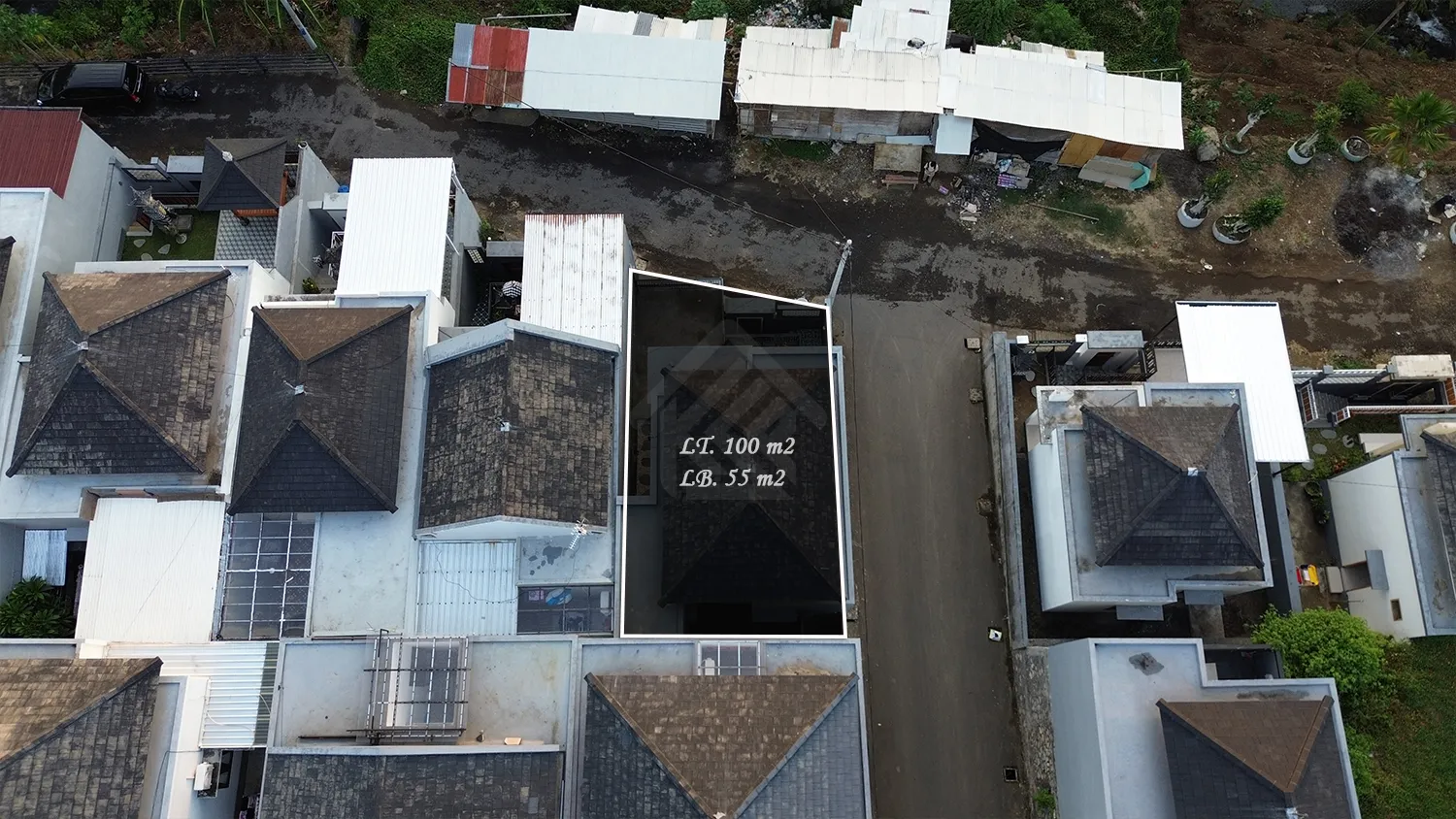 Rumah Siap Huni LT 100 m2 2KT + 2 KM Lokasi Sambangan - 10